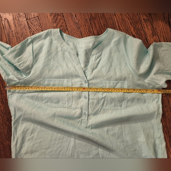 Women's 3/4 sleeved blouse - Picture 6 of 7